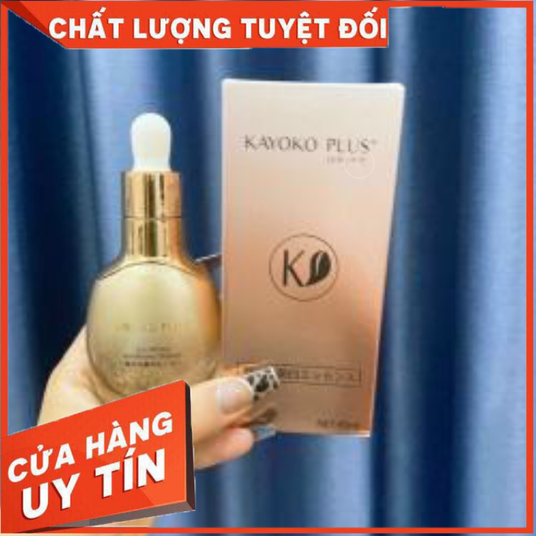 Serum kayoko plus+ 40ml dưỡng trắng mịn da , chống nhăn , nâng cơ , chống lão hóa