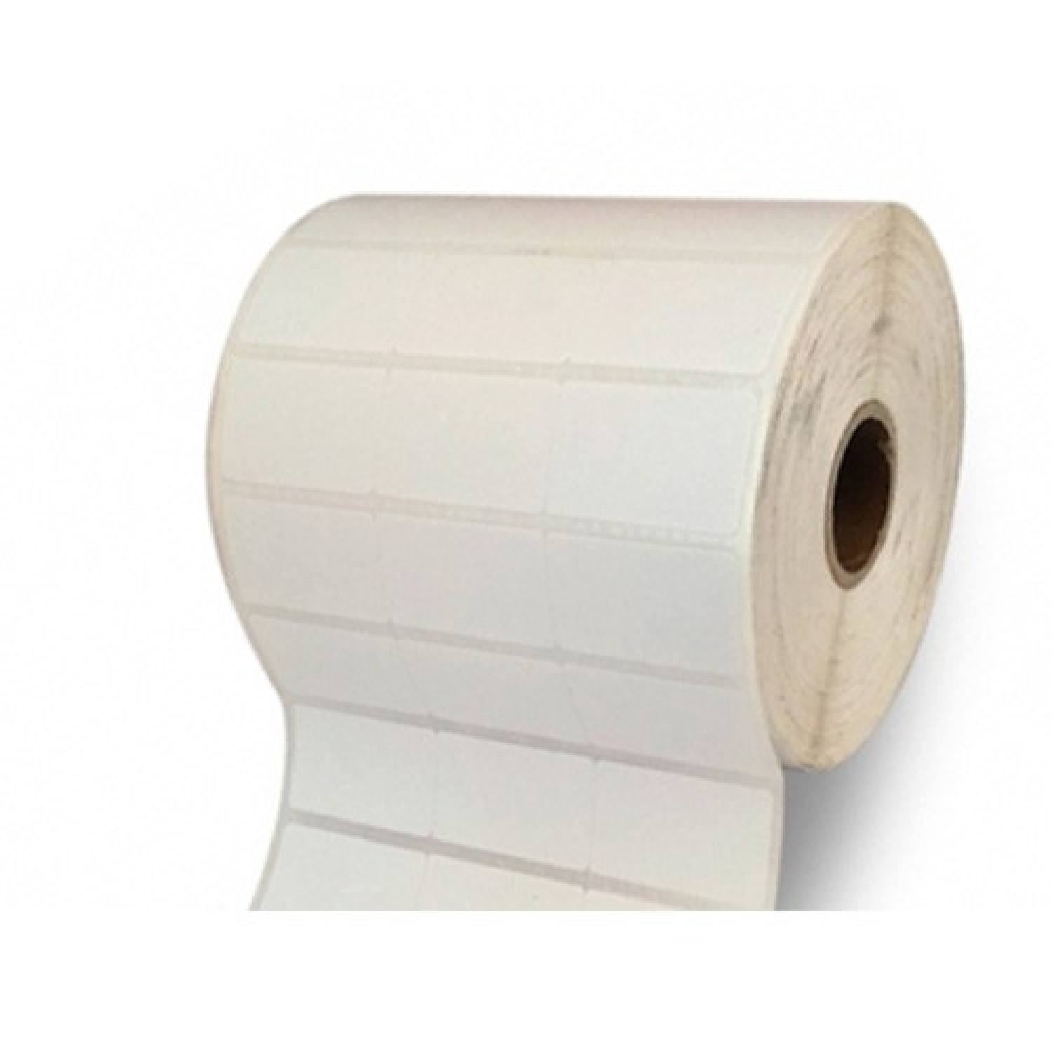 Giấy decal (35x22)mm x 50m tem chuẩn siêu thị 3 tem