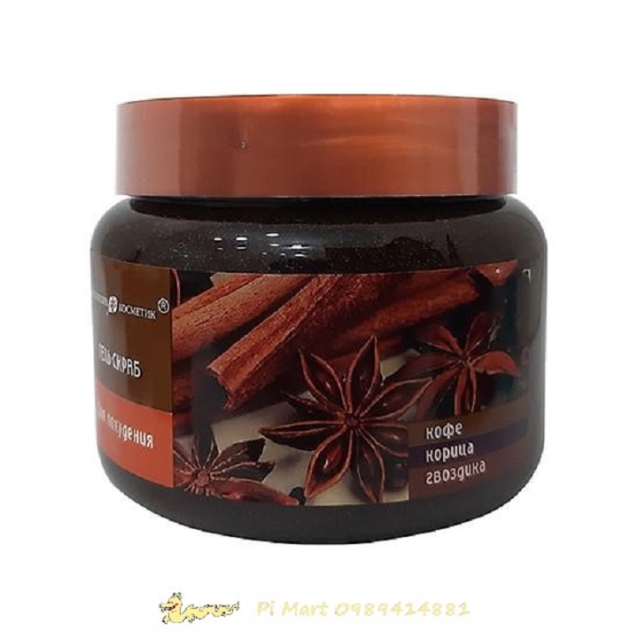 Tẩy da chết quế hồi Nga 380g