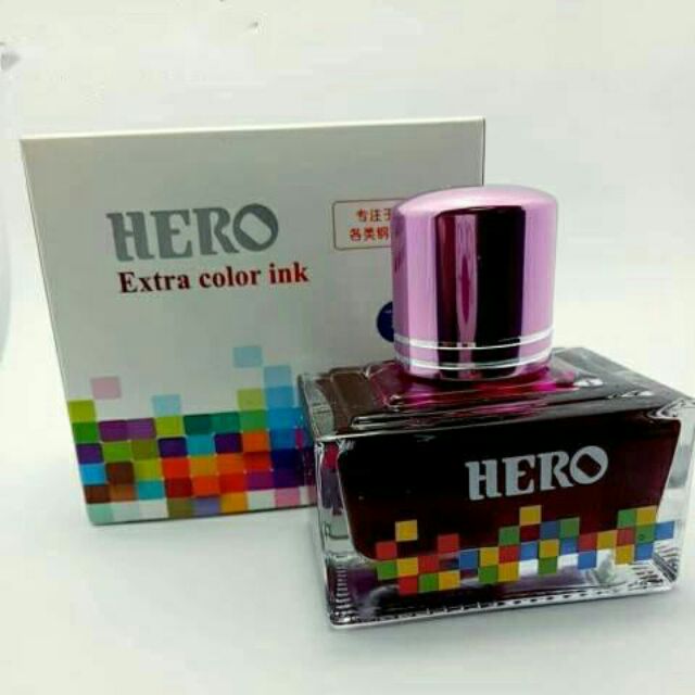 Mực Viết Máy Hero 40 ml Nhiều Màu 40ml