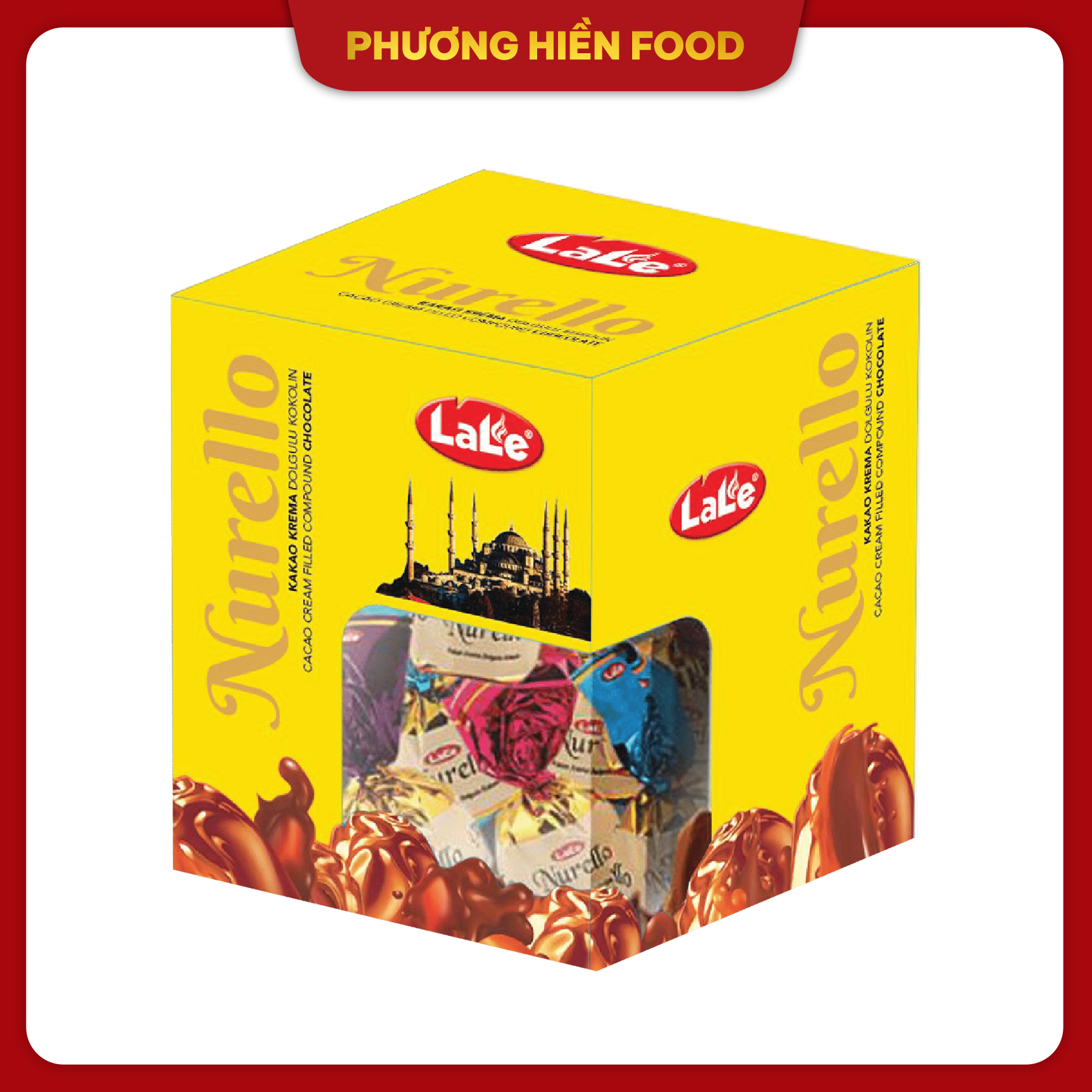 Socola nhập khẩu hỗn hợp nurello hiệu lale 100g