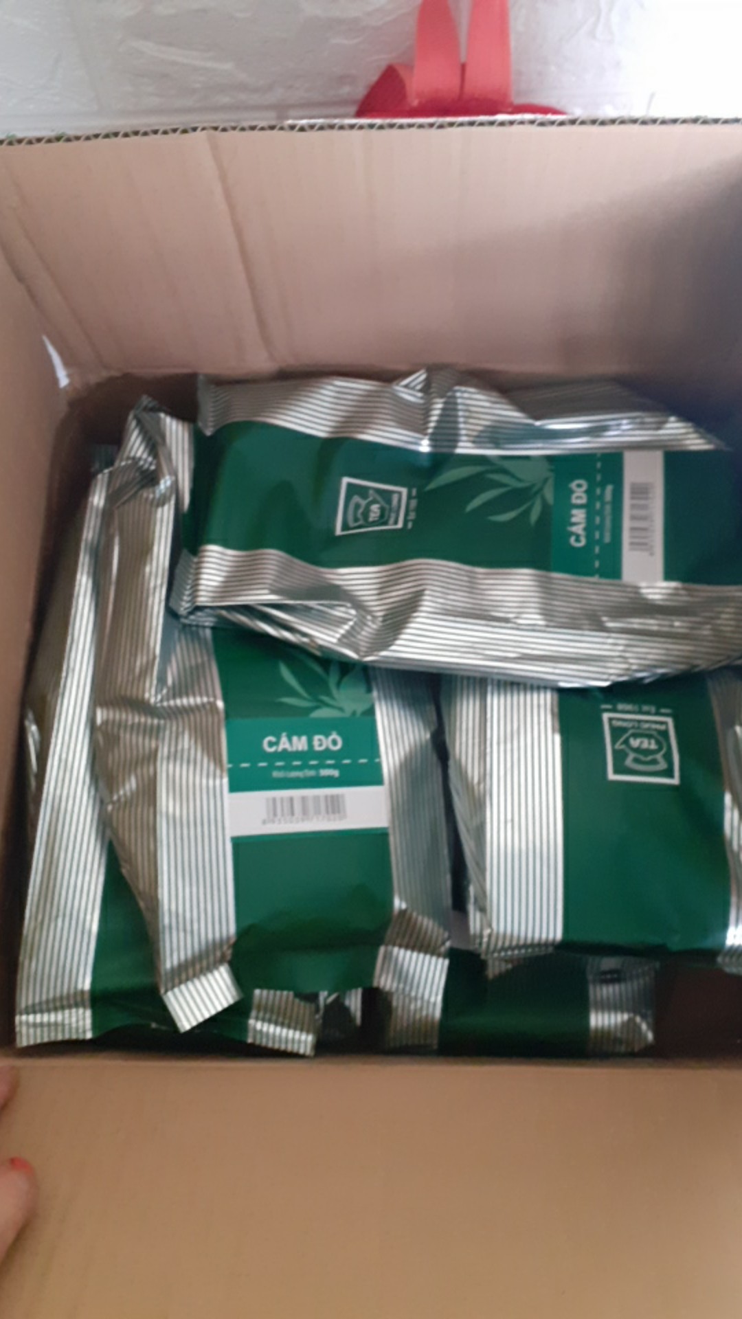 Red Bran Tea 500Gr - Phuc Long Tea and Coffee