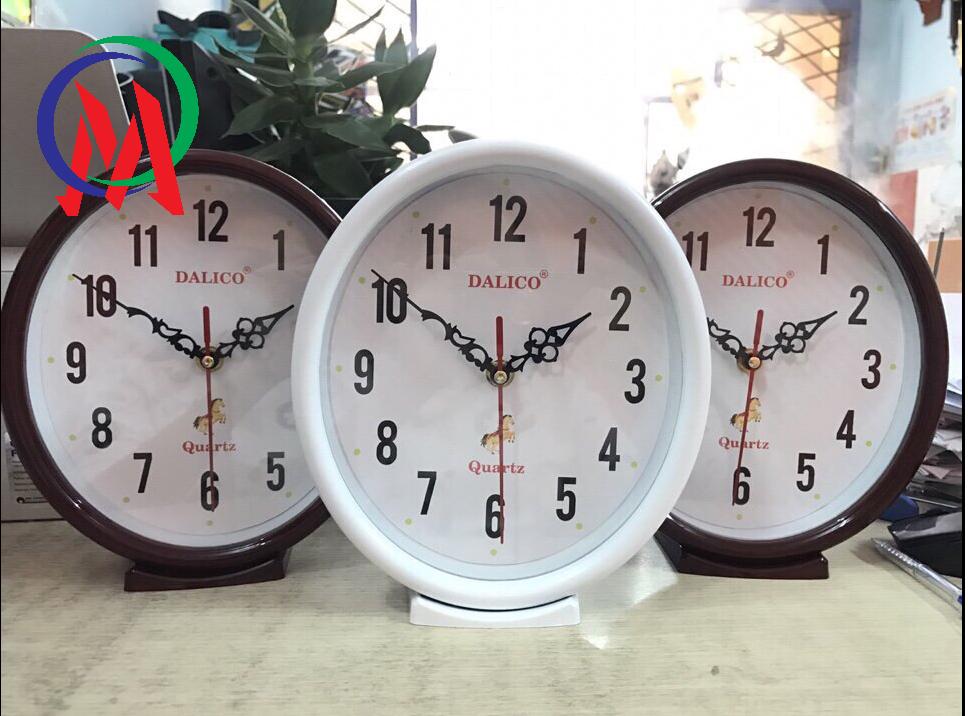 [HCM]Đồng hồ để bàn Dalico 18x27cm