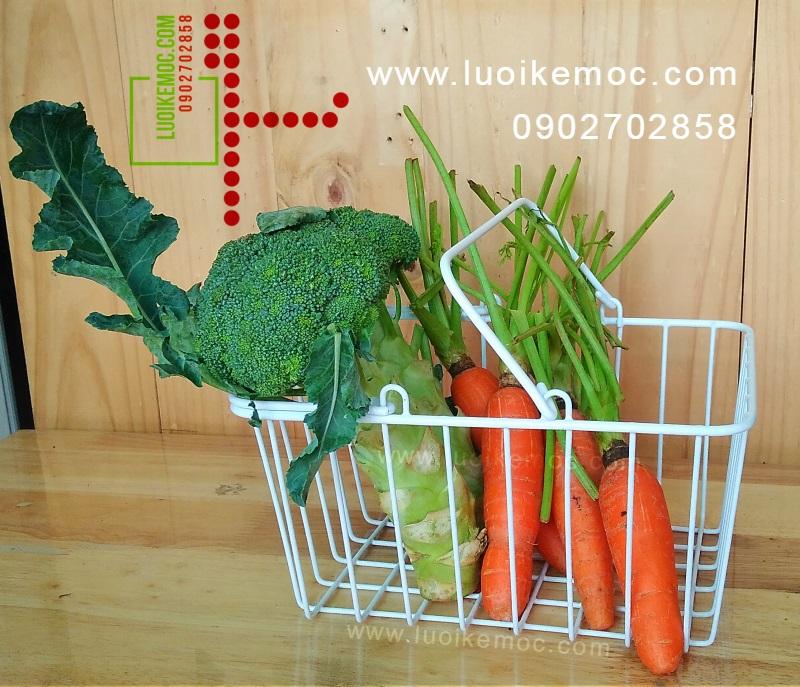 [HCM]GIỎ SIÊU THỊ X1 ĐEN HỒNG TRẮNG