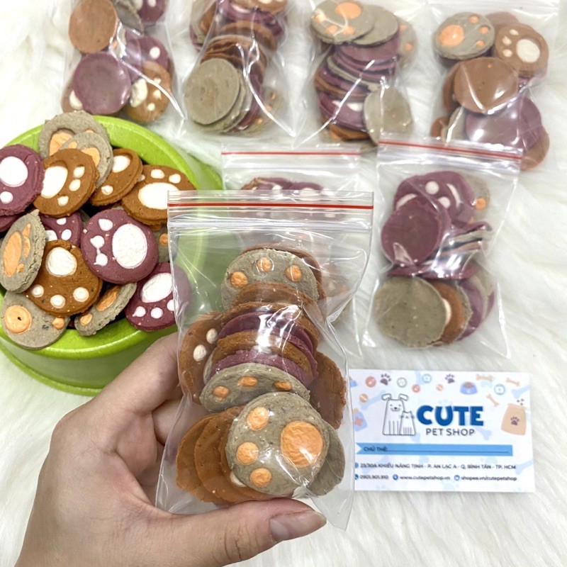 Bánh gấu vị thịt xông khói
