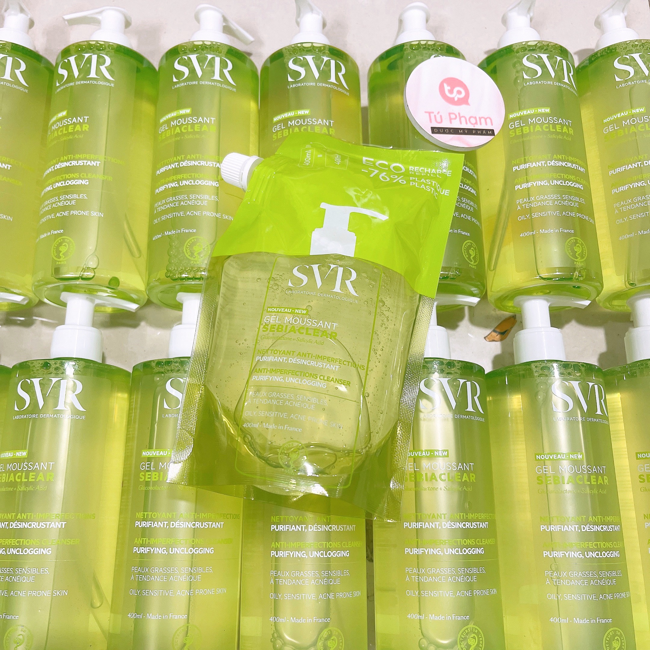 Sữa Rửa Mặt SVR Sebiaclear Gel Moussant