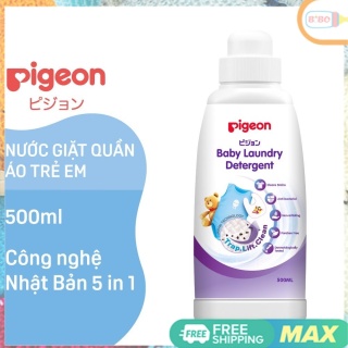 [Chính hãng] Nước giặt quần áo trẻ em Pigeon Chai 500ml thumbnail