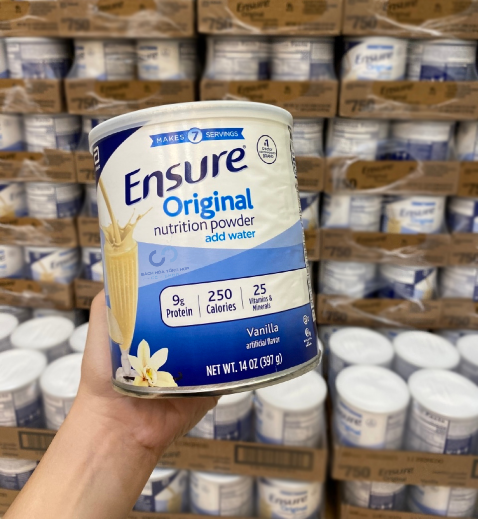 [ DATE MỚI 2022] LỐC 6 SỮA BỘT ENSURE MỸ 397G ORIGINAL