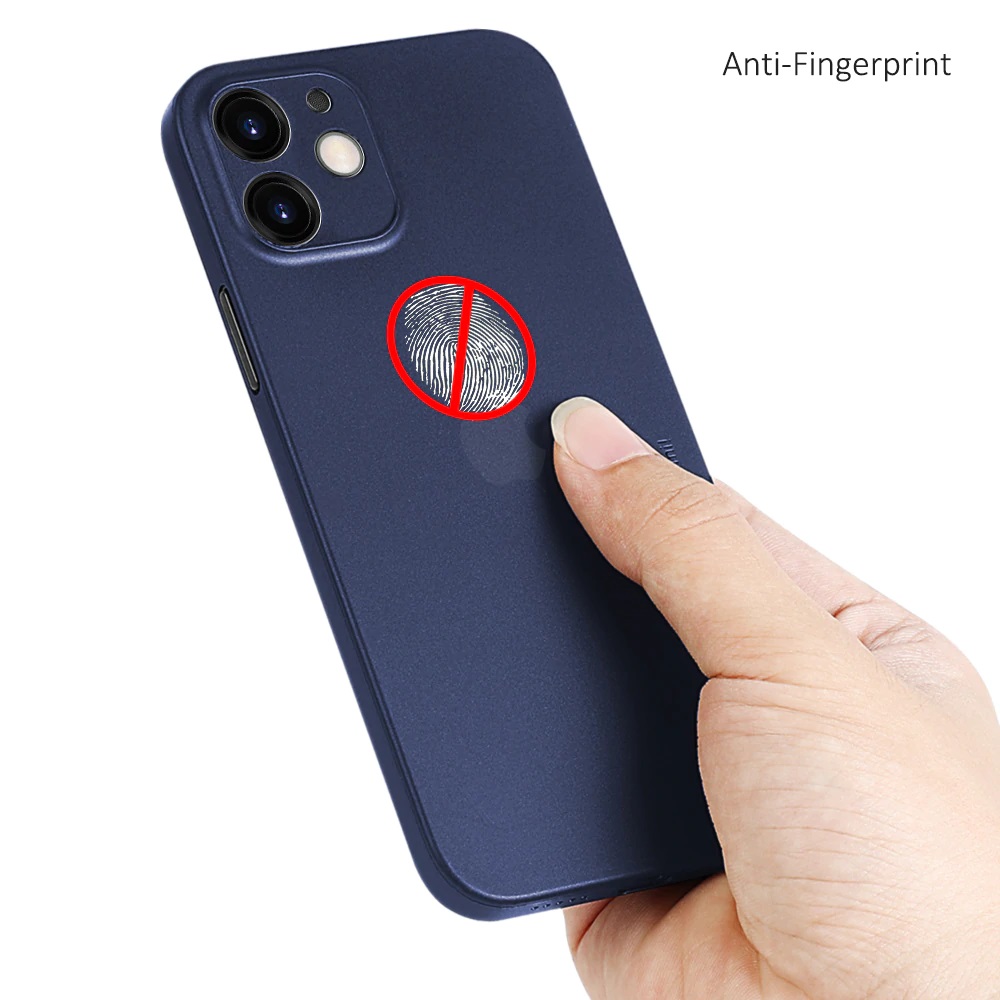 Ốp Lưng Memumi Siêu Mỏng Cho iPhone 12 Mini (5.4 inch), Ốp Lưng iPhone Siêu Mỏng Chỉ 0.3mm
