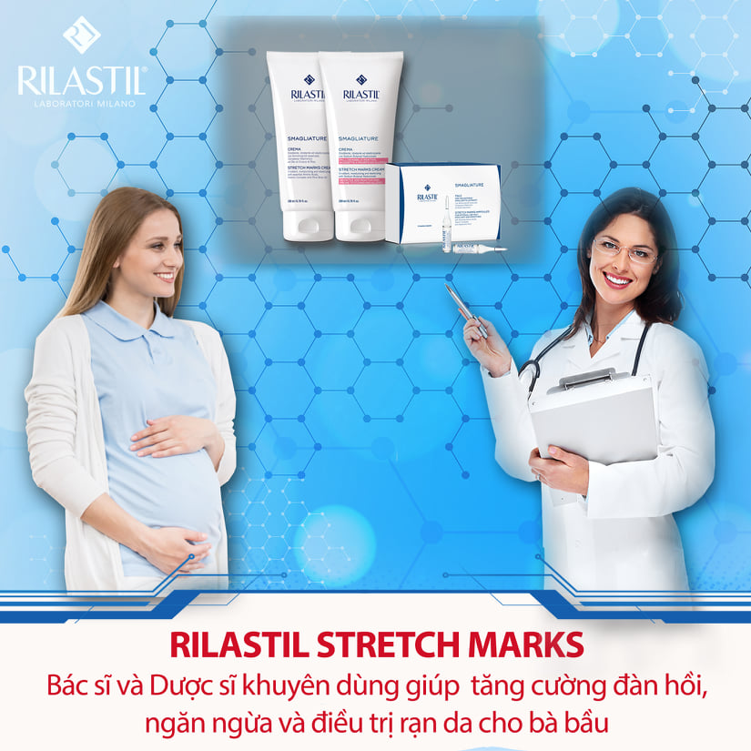 Kem chống rạn da Rilastil Stretch Mark 200ml