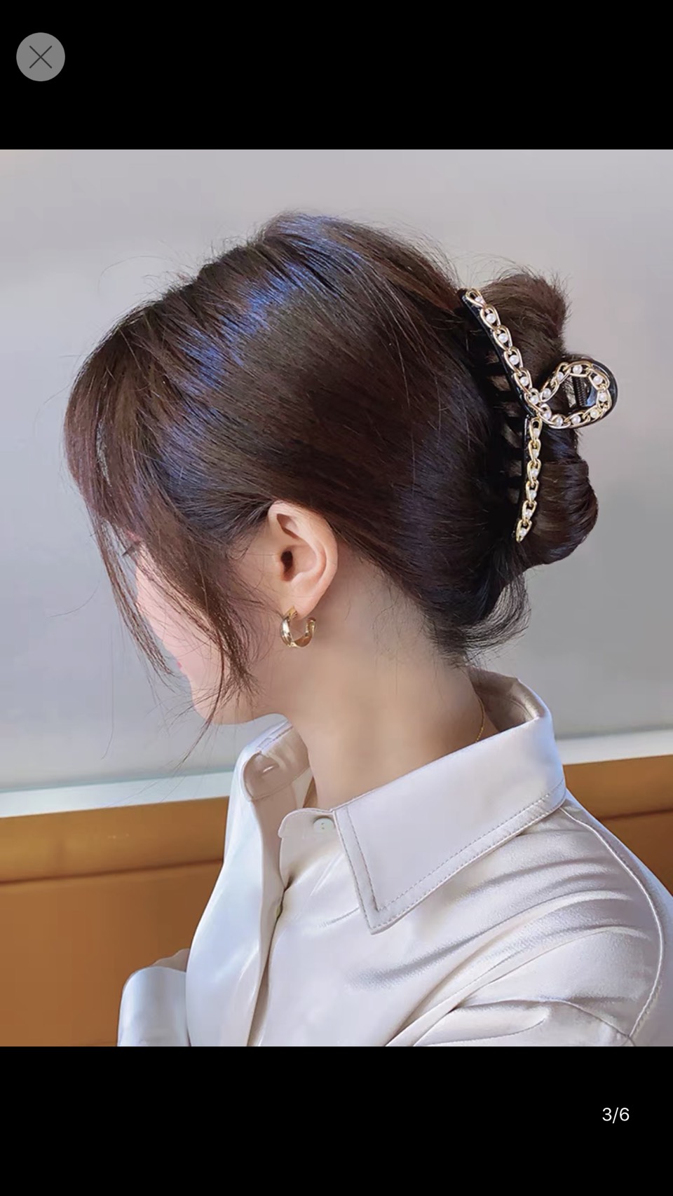 Kẹp tóc/Gấp Tóc Đính Hạt Phong Cách Hàn