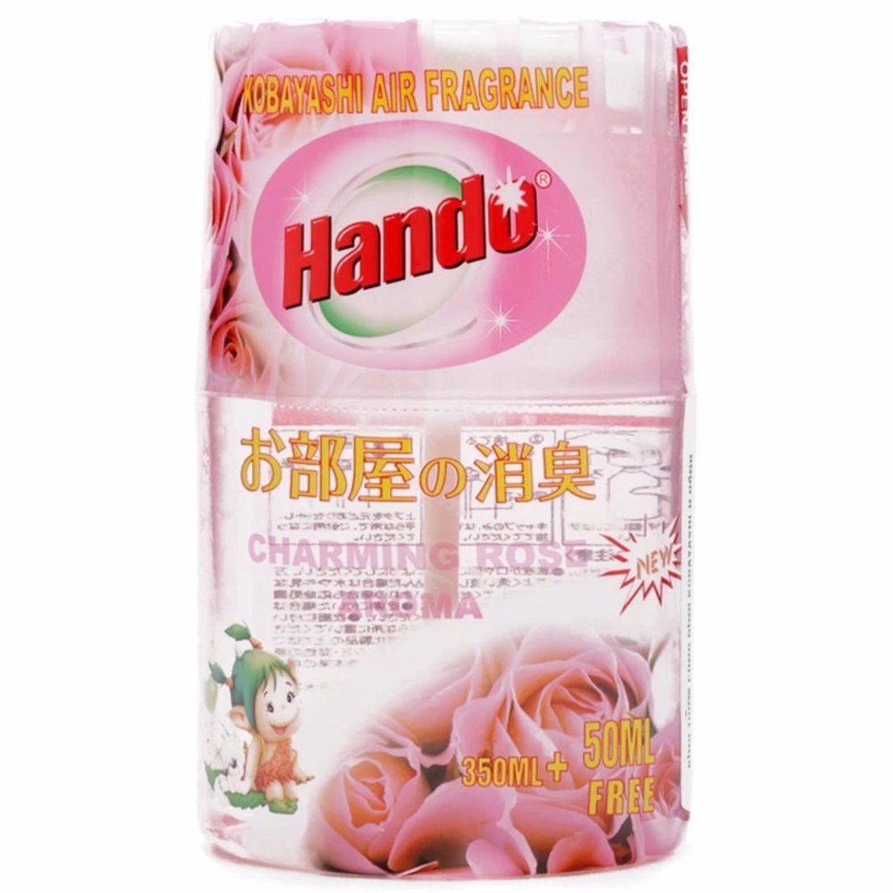 Bộ 2 bình thơm cung đinh Kobayashi Hando 350ml (Hồng)