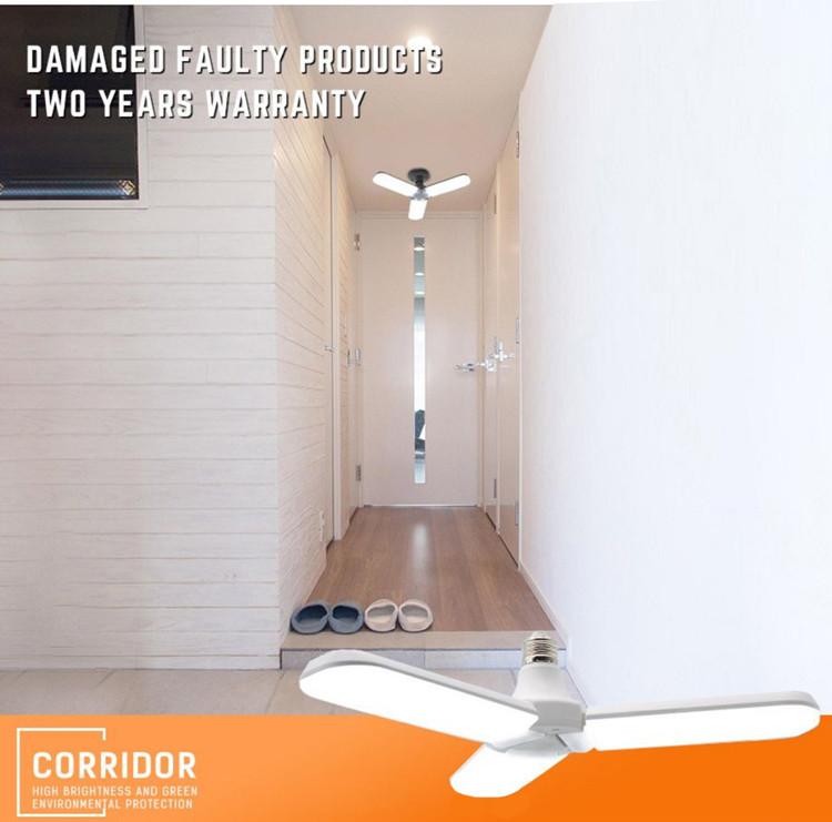 ĐÈN LED SIÊU SÁNG 45W HÌNH 3 CÁNH QUẠT - ĐUI E27
