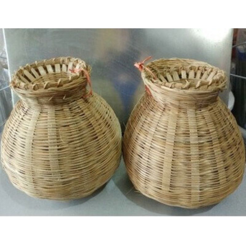Giỏ cua giỏ cá bằng tre size to 14*16cm- 0984694688