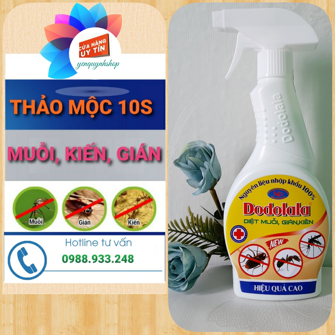 Thảo mộc xịt Muỗi Dodolala 350ml- Chính Hãng