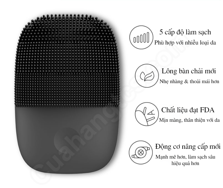 Máy rửa mặt sóng âm Xiaomi inFace gen2
