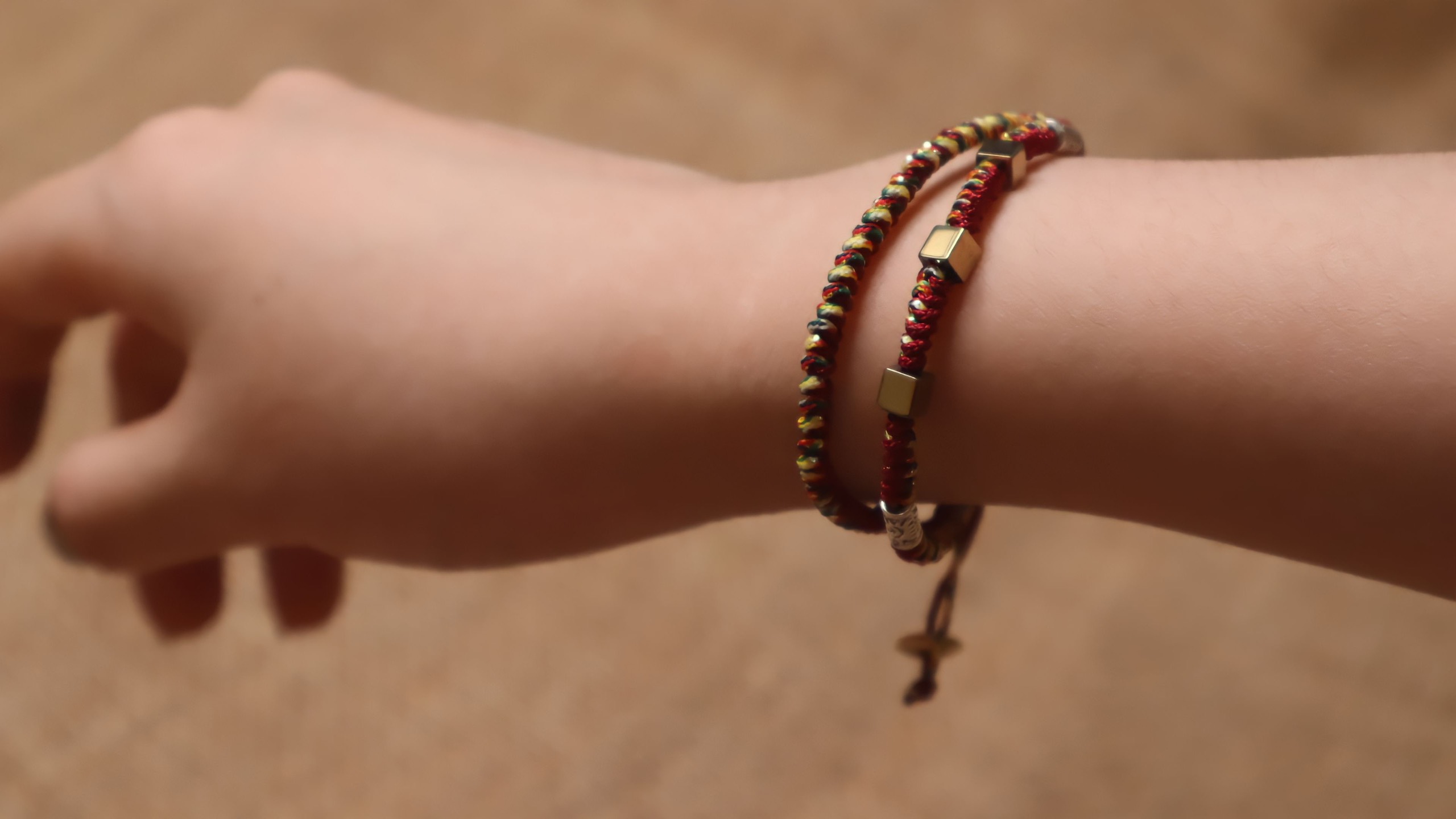 Tibetan Nepal colorful bracelet