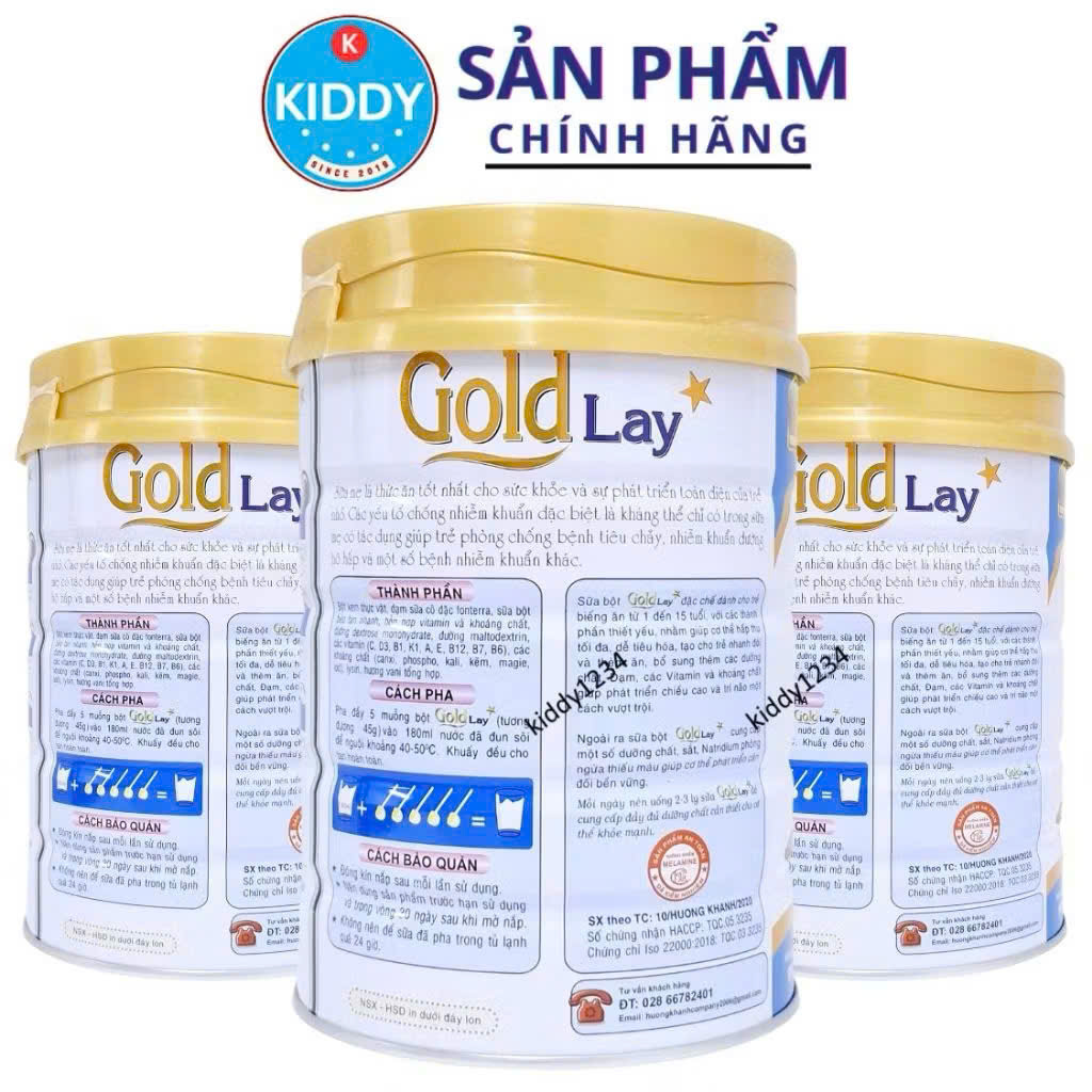 Sữa GoldLay Pedia 900g cho trẻ biếng ăn (gold lay)
