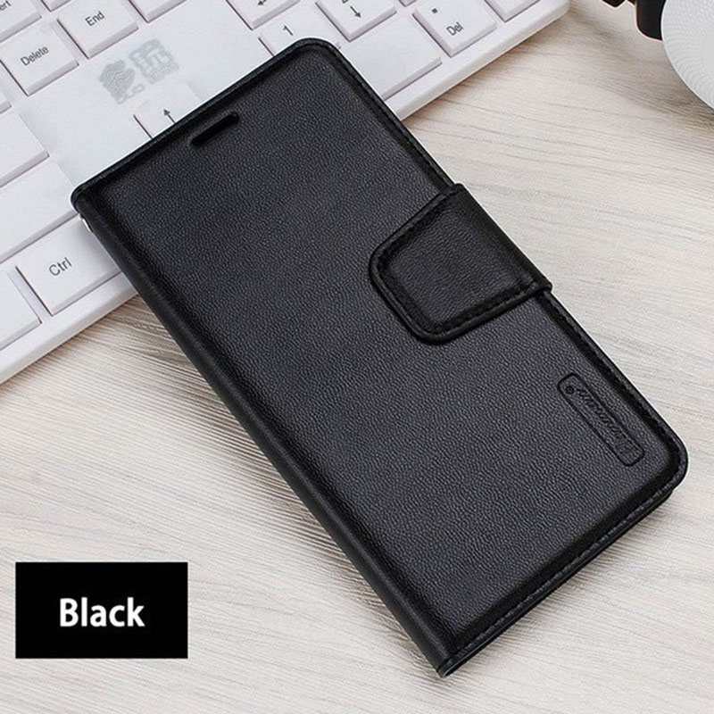 Bao da dạng ví iphone 6, 6s, iphone 6 plus, 6s plus, iphone 7, iphone 8, se, iphone 7 plus, 8 plus, iphone x, xs, xr, xs max có nắp gập, ngăn đựng thẻ atm tiền tiện lợi, hiệu hanman cao cấp