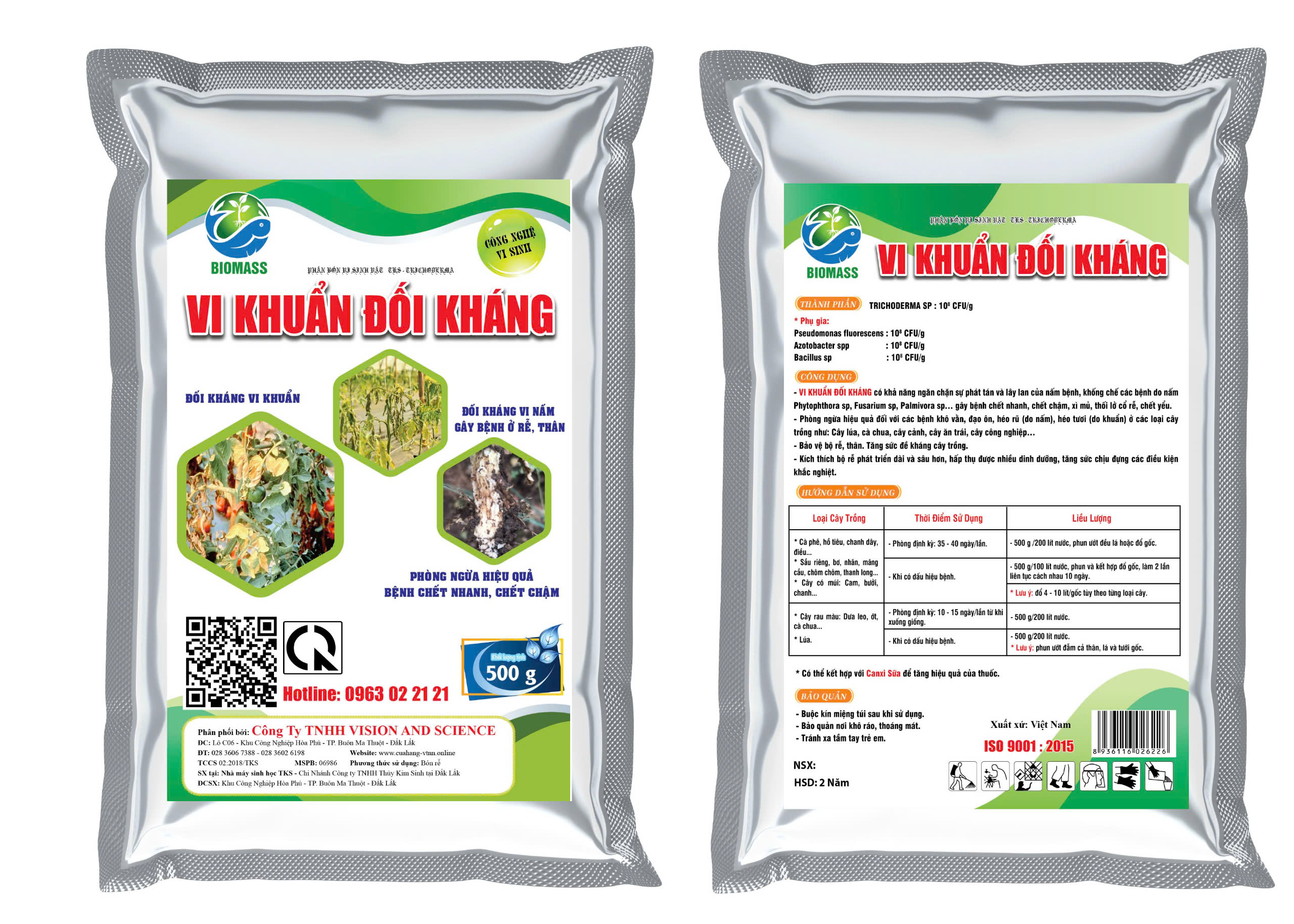 Chế phẩm sinh học  Pseudomonas