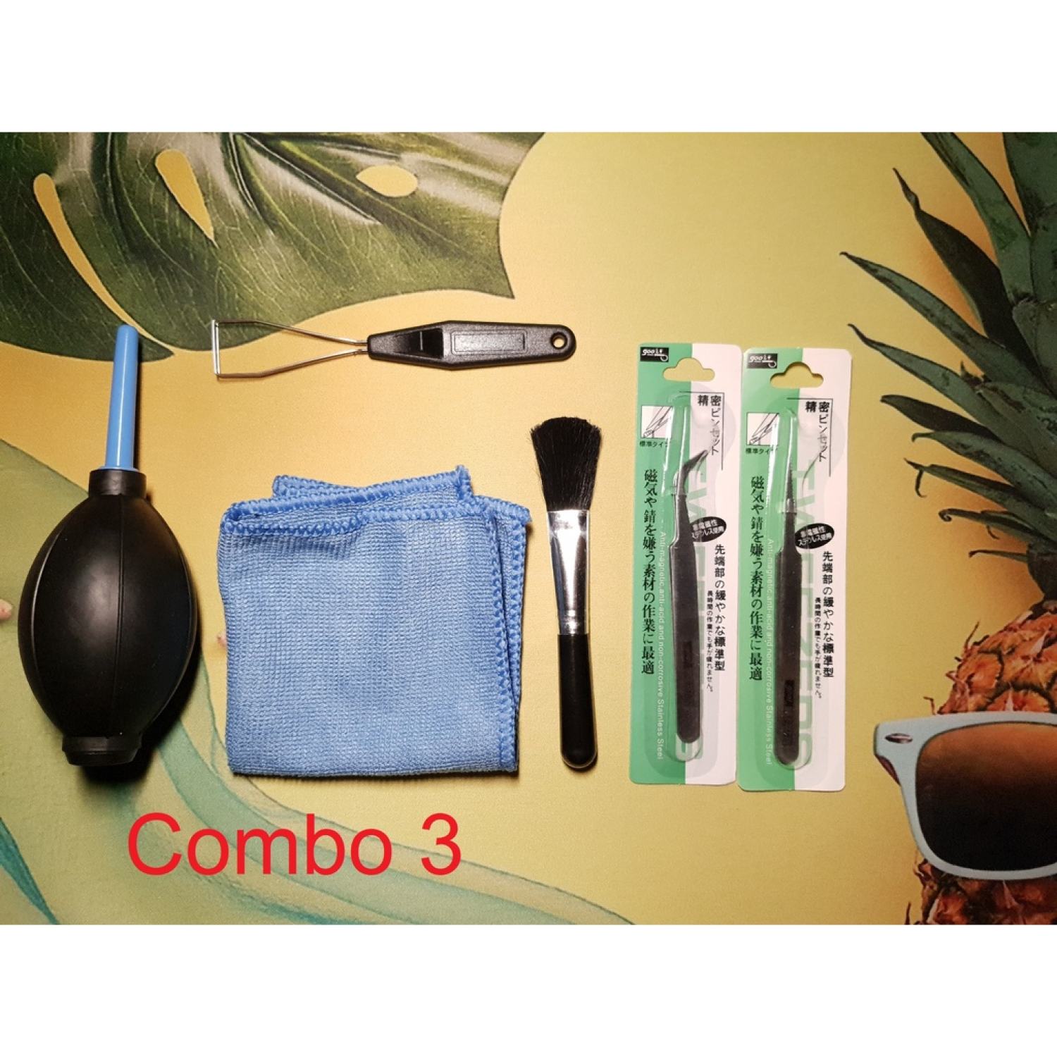 Bộ dụng cụ kèm keypuller ɡel vệ sinh bàn phím cơ