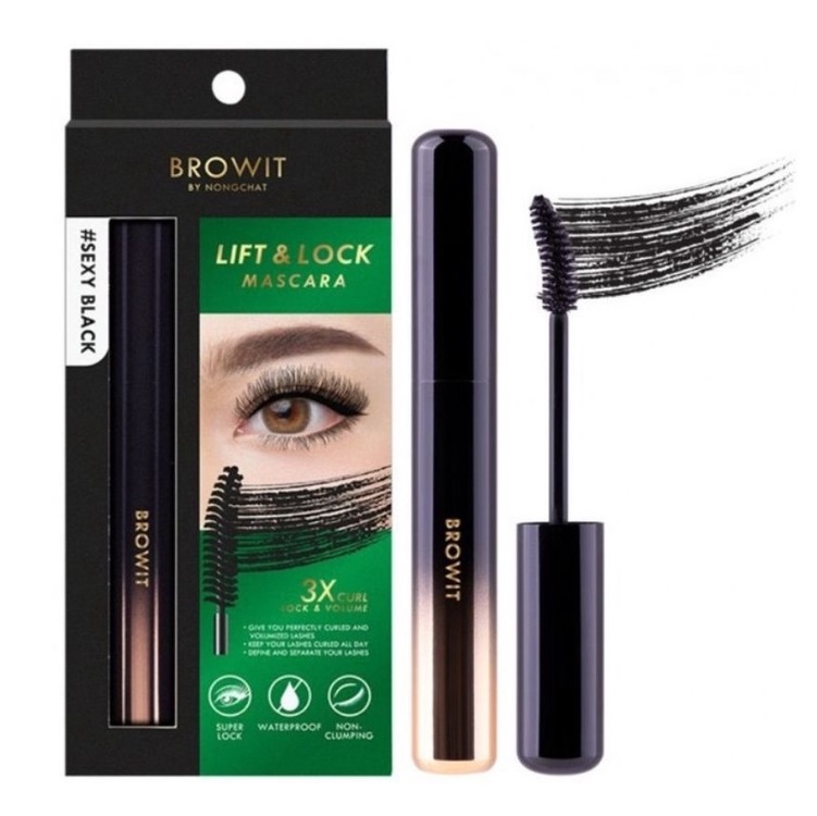 Chuốt Mi Browit by NongChat Mascara - Thái Lan