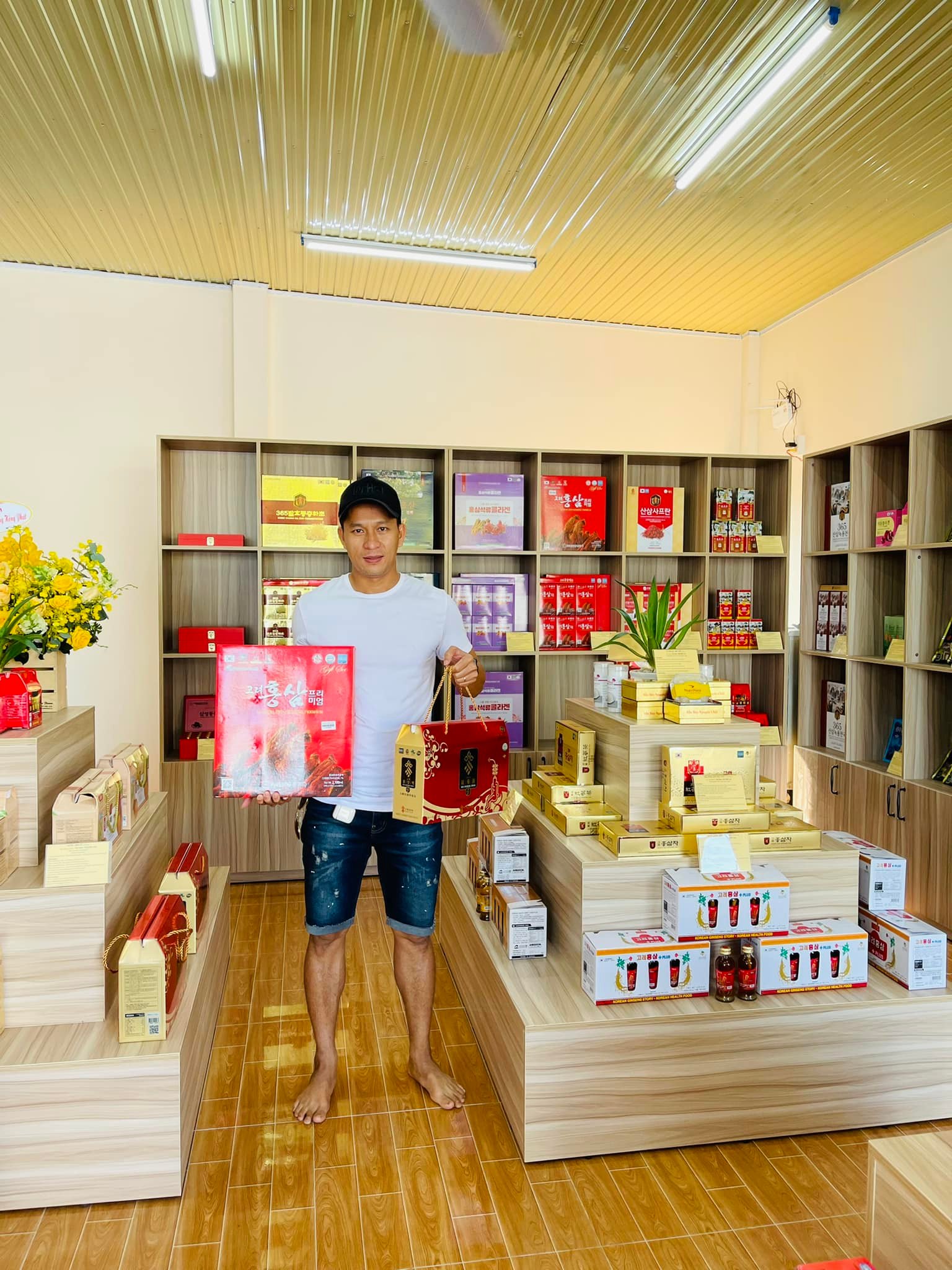 Combo 20 chai Nước sâm có củ Hàn Quốc KGS