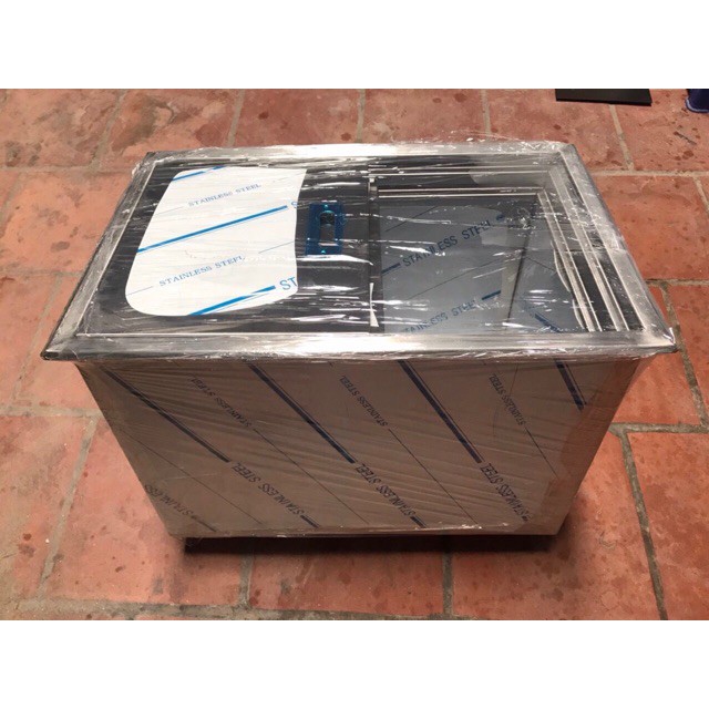 Thùng Đá inox 500x400x400