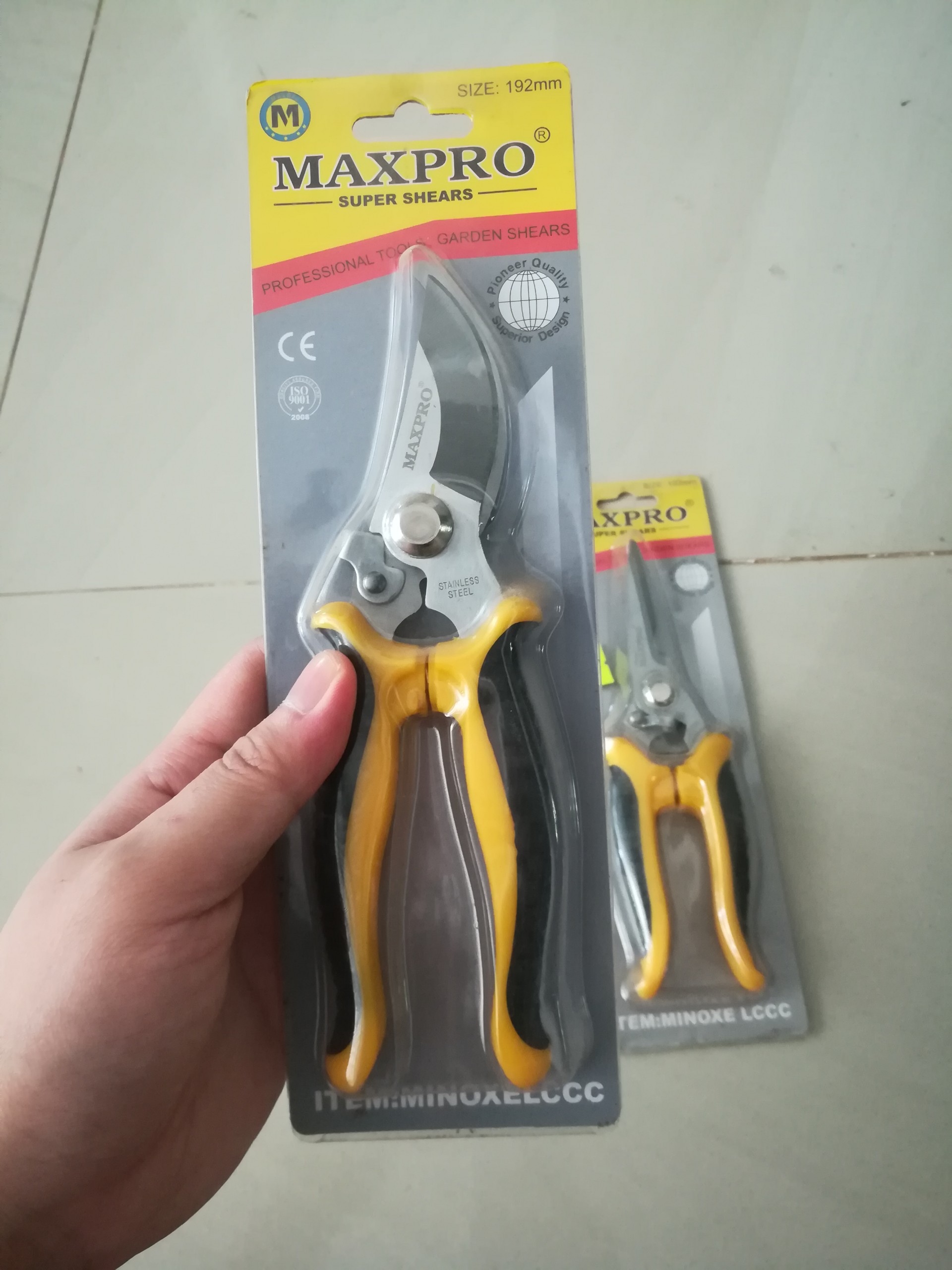 Kéo cắt cành cây thẳng, cong MAXPRO