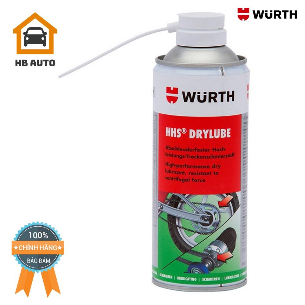 [FreeshipMAX] [HCM]Mỡ Bò Khô Wurth Hhs Drylube (400ml) 08931066