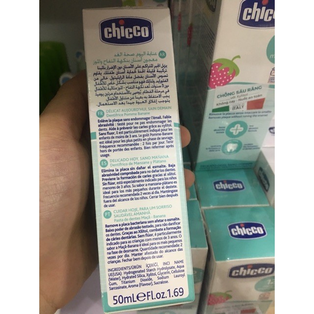 Kem Đánh Răng Hương Chuối - Tao 6M + Chicco