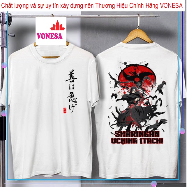 Áo uchiha itachi naruto siêu độc - áo thun itachi naruto mẫu mới tshirt nt17 | áo thun vonesa