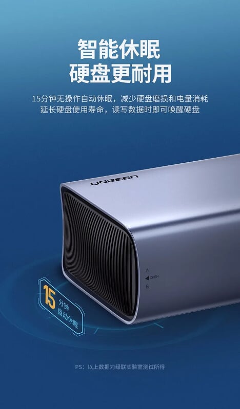 [HCM]Ugreen 60532 3.1 usb type c box dock đựng 2 ổ cứng hỗ trợ raid CM249