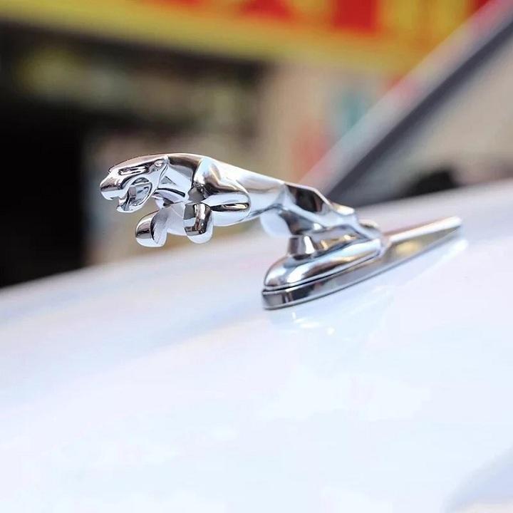 Logo 3D dán capo xe ô tô cao cấp (con báo)