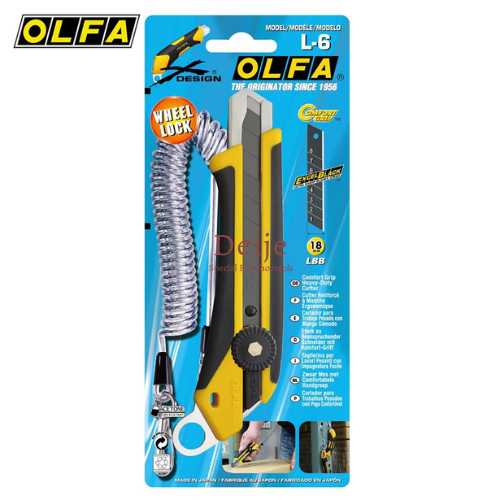 Dao cắt OLFA L-6 Nhật Bản - dòng OLFA X Design