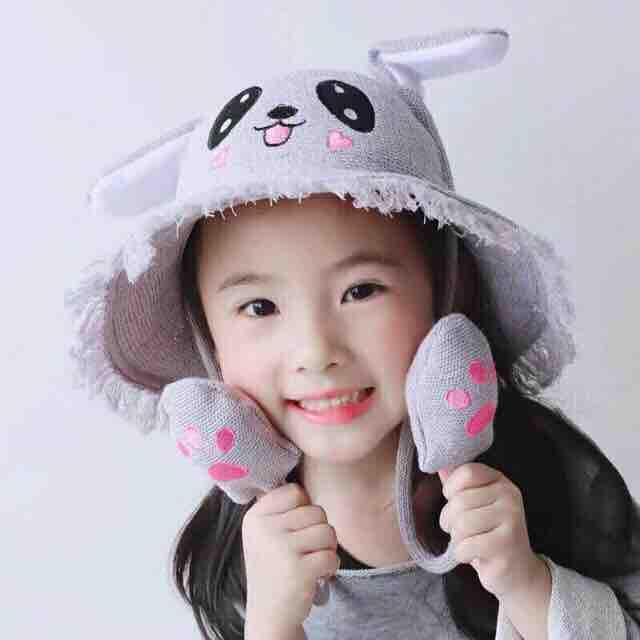 Mũ Giật tai thỏ cho bé