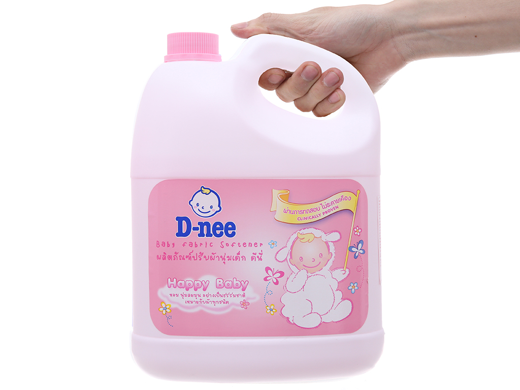 Nước Giặt xả cho bé D-nee hồng can 3 lít
