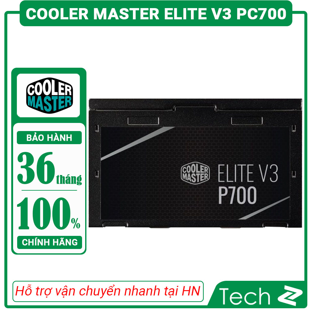 [FREESHIP MAX] Nguồn máy tính Cooler Master Elite V3 230V PC700 700W (Màu Đen)