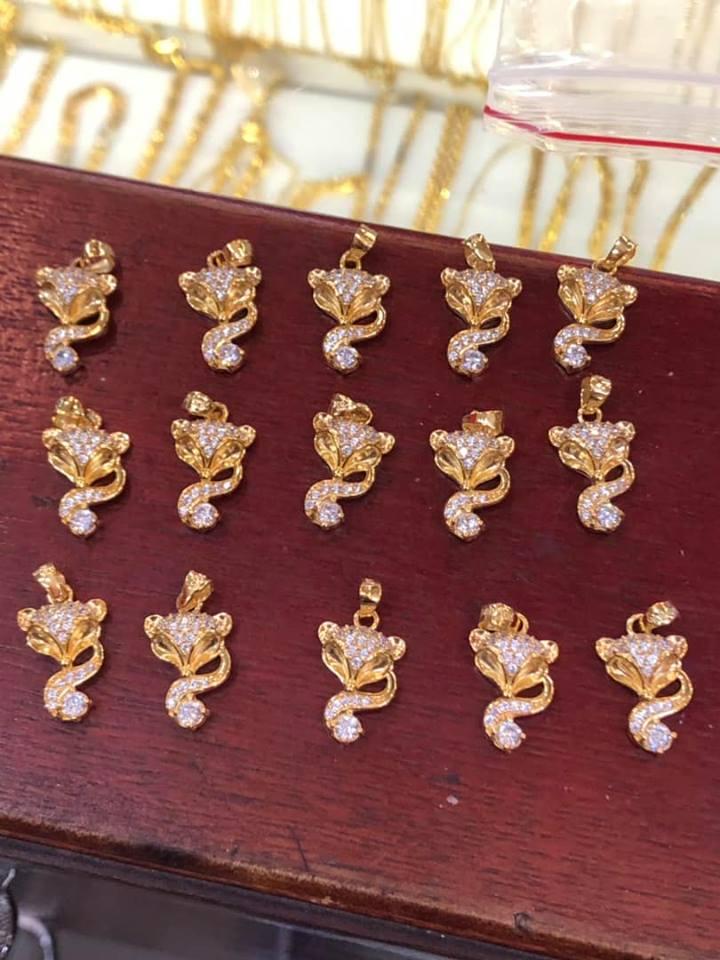 Dây chuyền vàng 10k hồ ly DV38