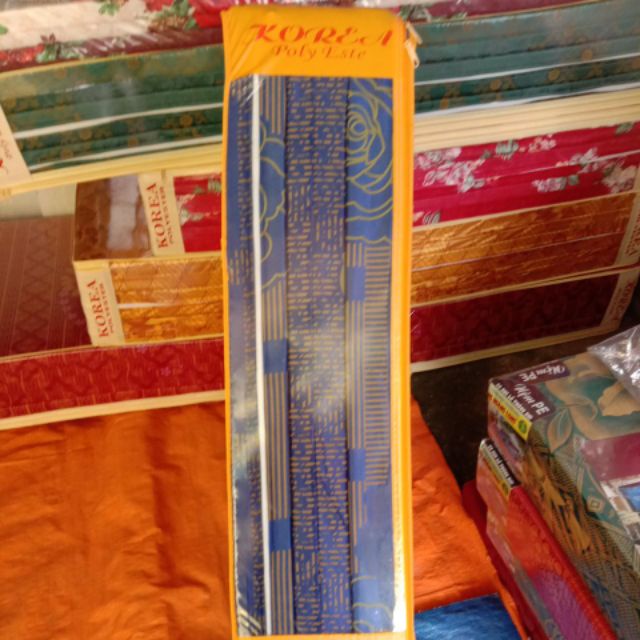 Nệm gấp 3 chất liệu pe siêu khuyến mãi 80cm x 2m dày 10cm