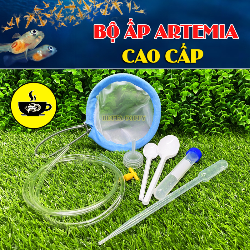 🍼 Bộ ấp Artemia Cao Cấp 🦐 Tặng ống trữ Artemia 15ml 🎁 BETTA COFFY ☕️