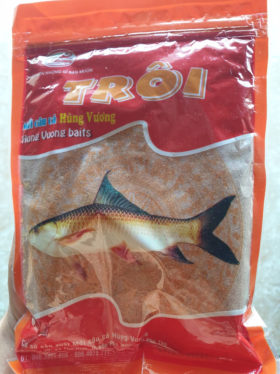 Mồi câu cá trôi, hãng mồi câu Hùng Vương