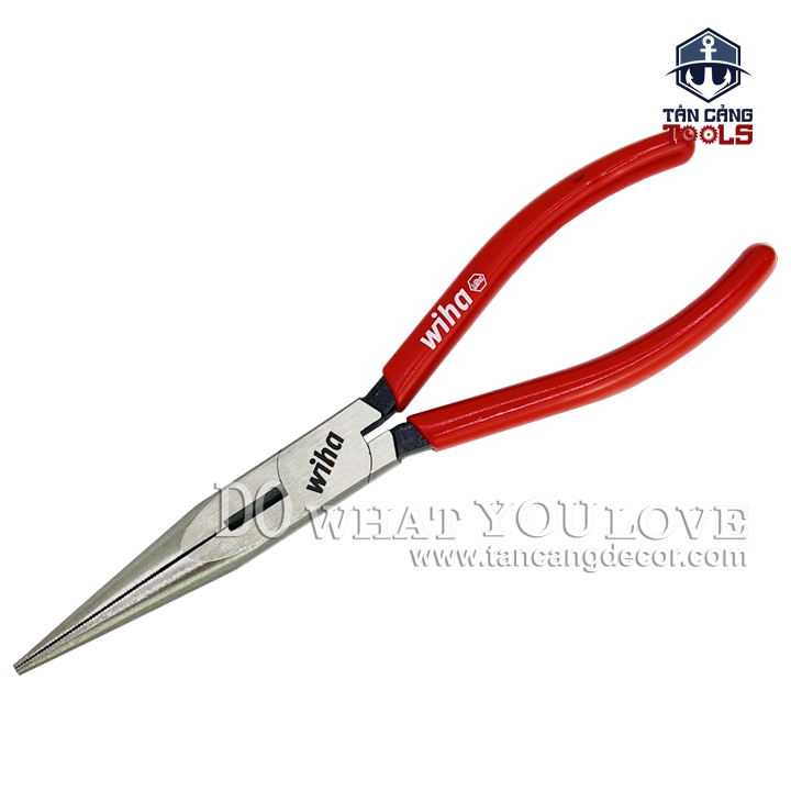 Kìm Nhọn Cán Nhúng 200 mm Wiha 26721