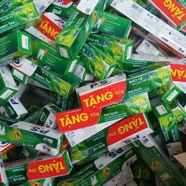Kem đánh răng bảo vệ p/s 123 trà xanh 30g