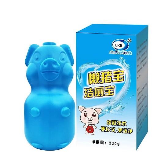 Lọ thả bồn cầu tẩy sạch - diệt khuẩn - khử mùi toilet hình con heo / lợn thả bồn cầu