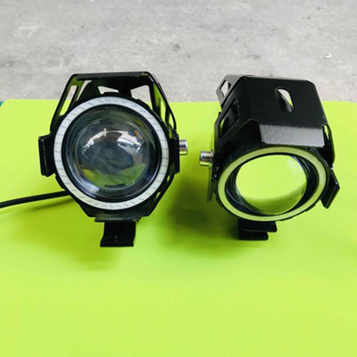 Trợ sáng U7 màu xanh dương có lồng