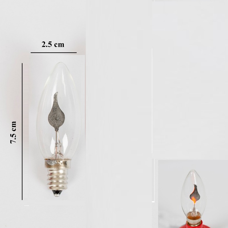 Bộ 5 bóng đèn lửa Edison 3W - E12