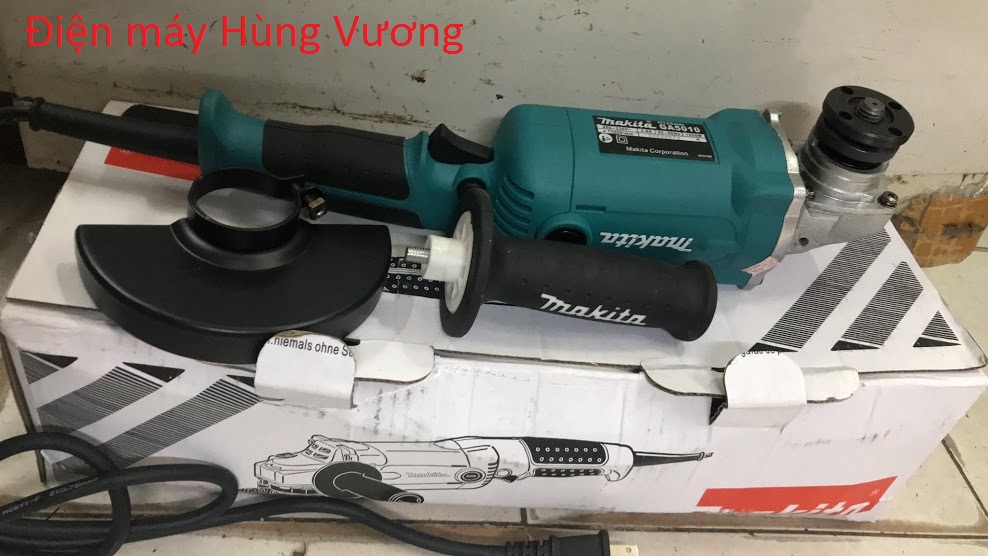 Máy mài góc Makita GA5010, đá mài 125mm,1050W, 11000 vòng/phút, xuất xứ Thái lan.