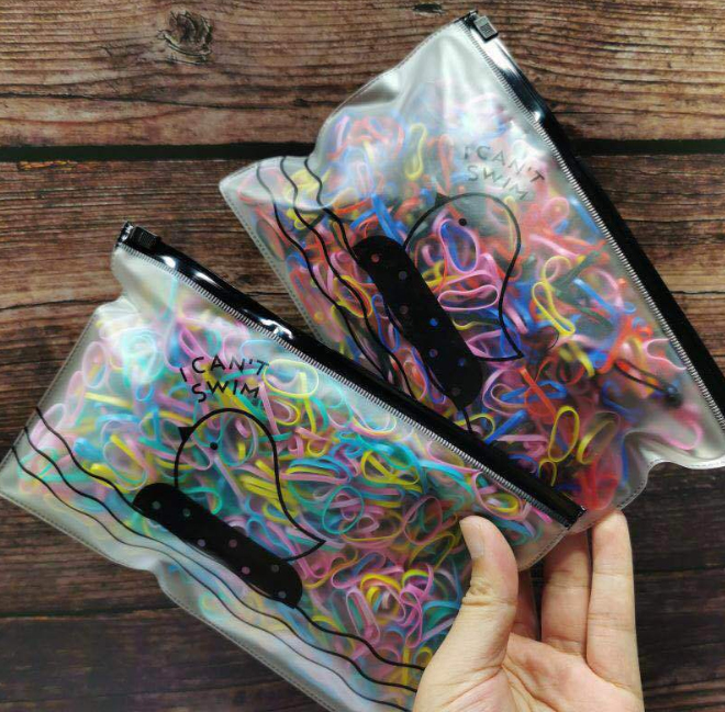 Túi 1000 chun thun buộc tóc trẻ em (chọn mầu) HD23