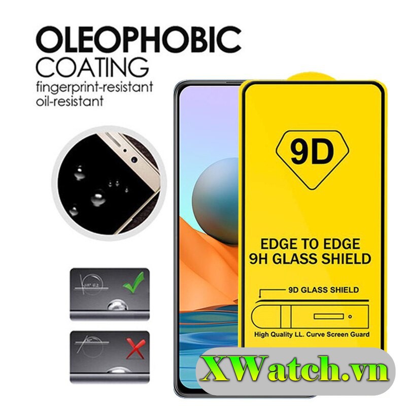 Cường Lực Full Màn Xiaomi Redmi note 10 / note 10 pro / note 10 pro max Redmi note 10 5g / Redmi note 10 pro 5G